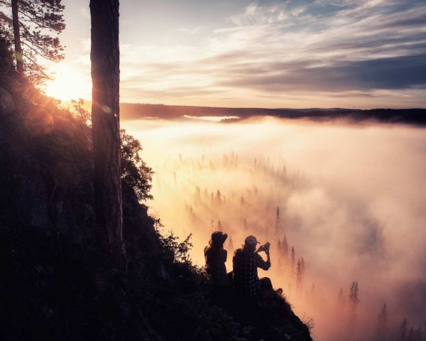 Midnight sun